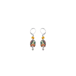 Bright Sunset Small Lever Earrings