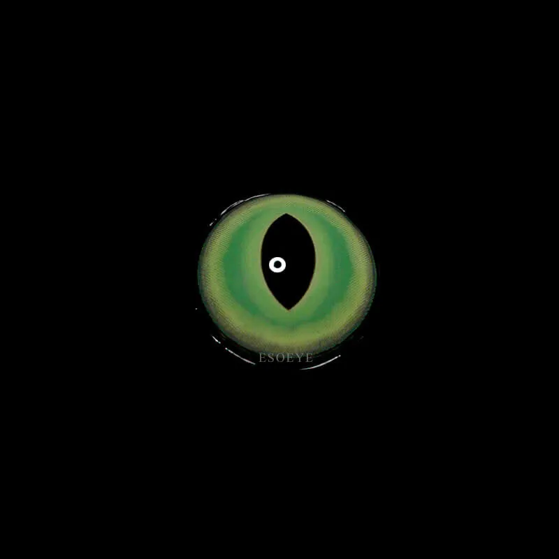 British shorthair Green Cosplay Contact Lenses Yearly
