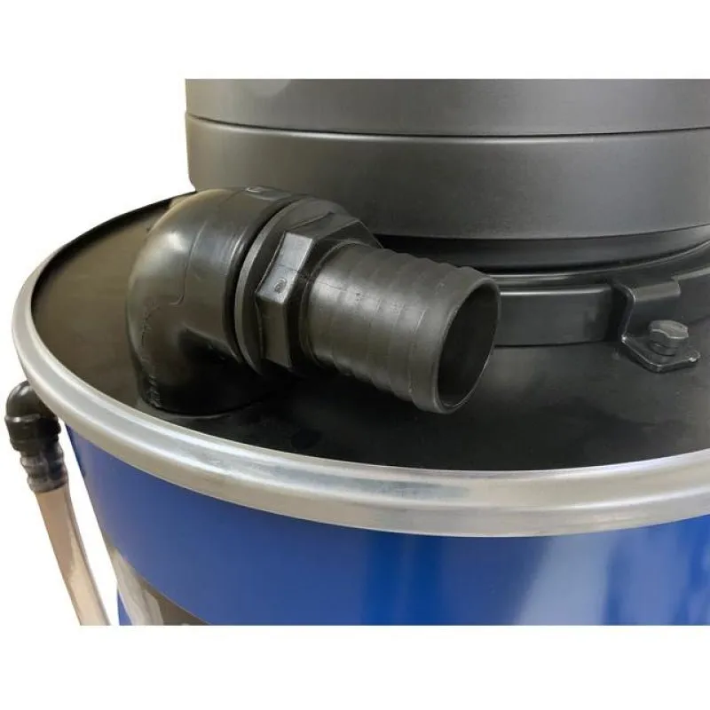 Bulk Liquid or Dry Material Collection Two Motor 45 Gallon HEPA Commercial Wet-dry Vacuum with Accessories