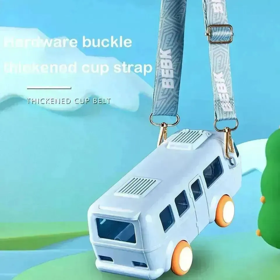 Bus Shaped Tritan Water Bottle (500 ml)