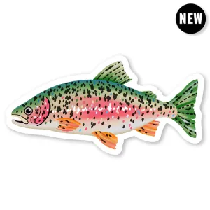 Cactus Club Rainbow Trout Sticker