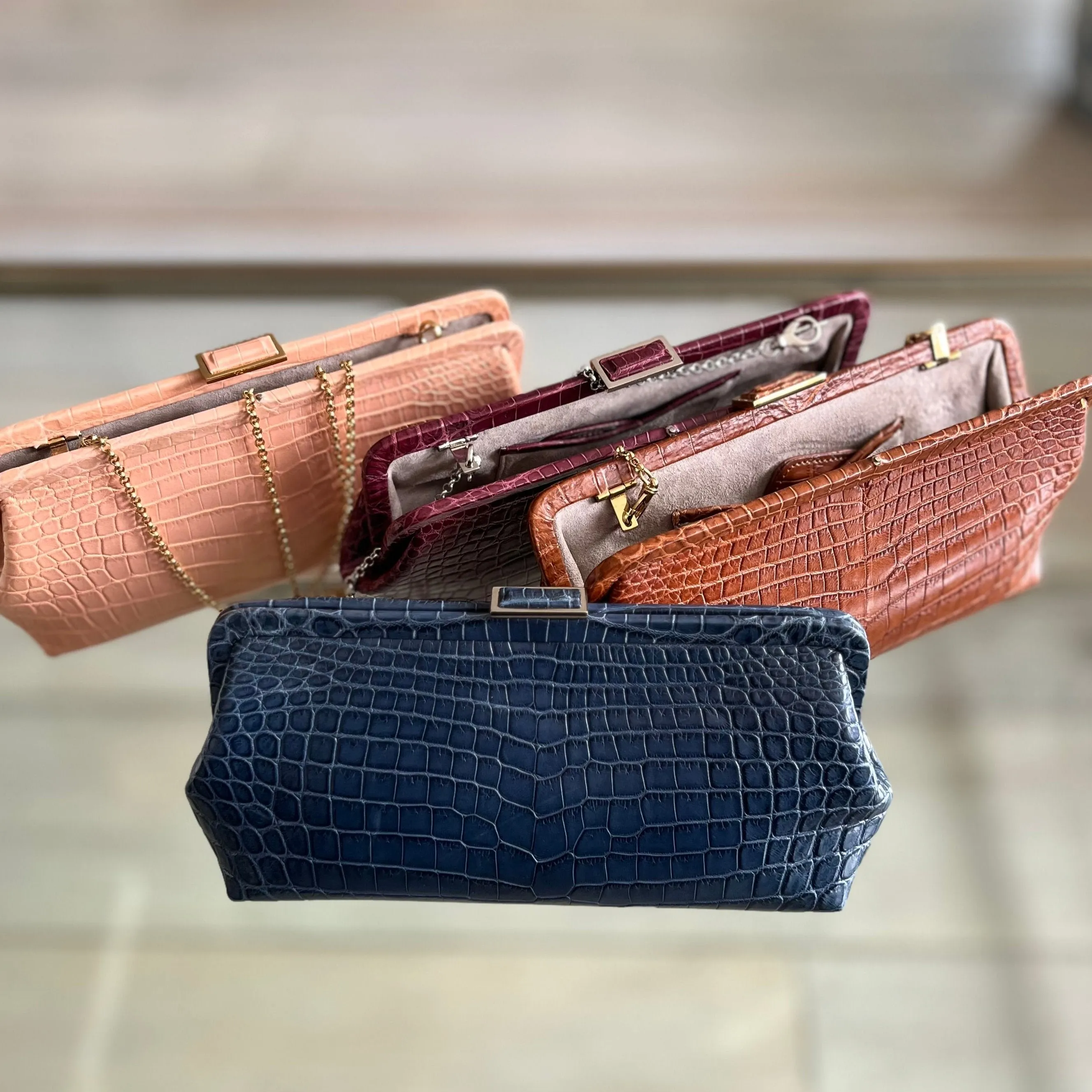 CALISTA CLUTCH - ASSORTED COLORS - IN STOCK NOW