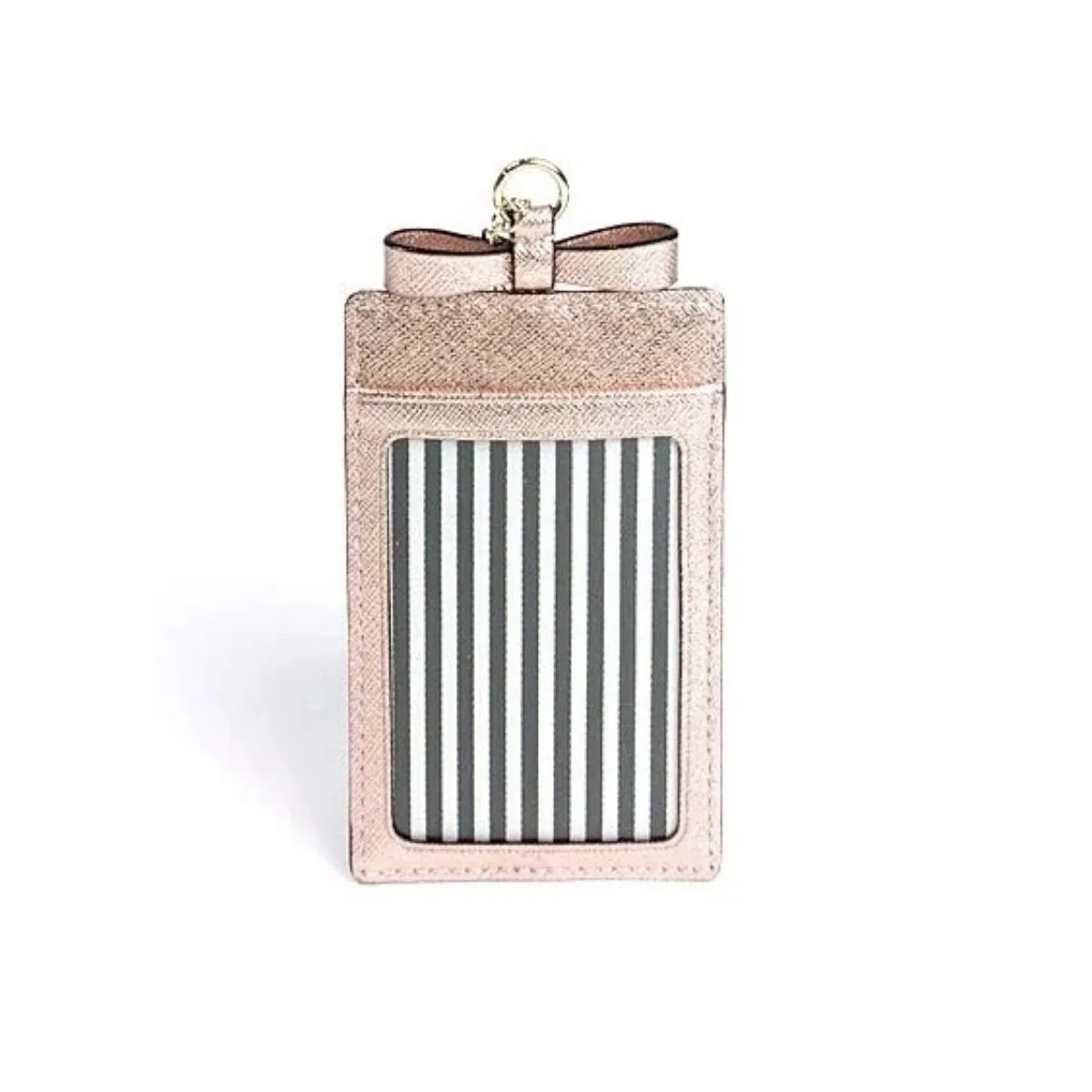 Cameron Street Lanyard Rose Gold Cardholder