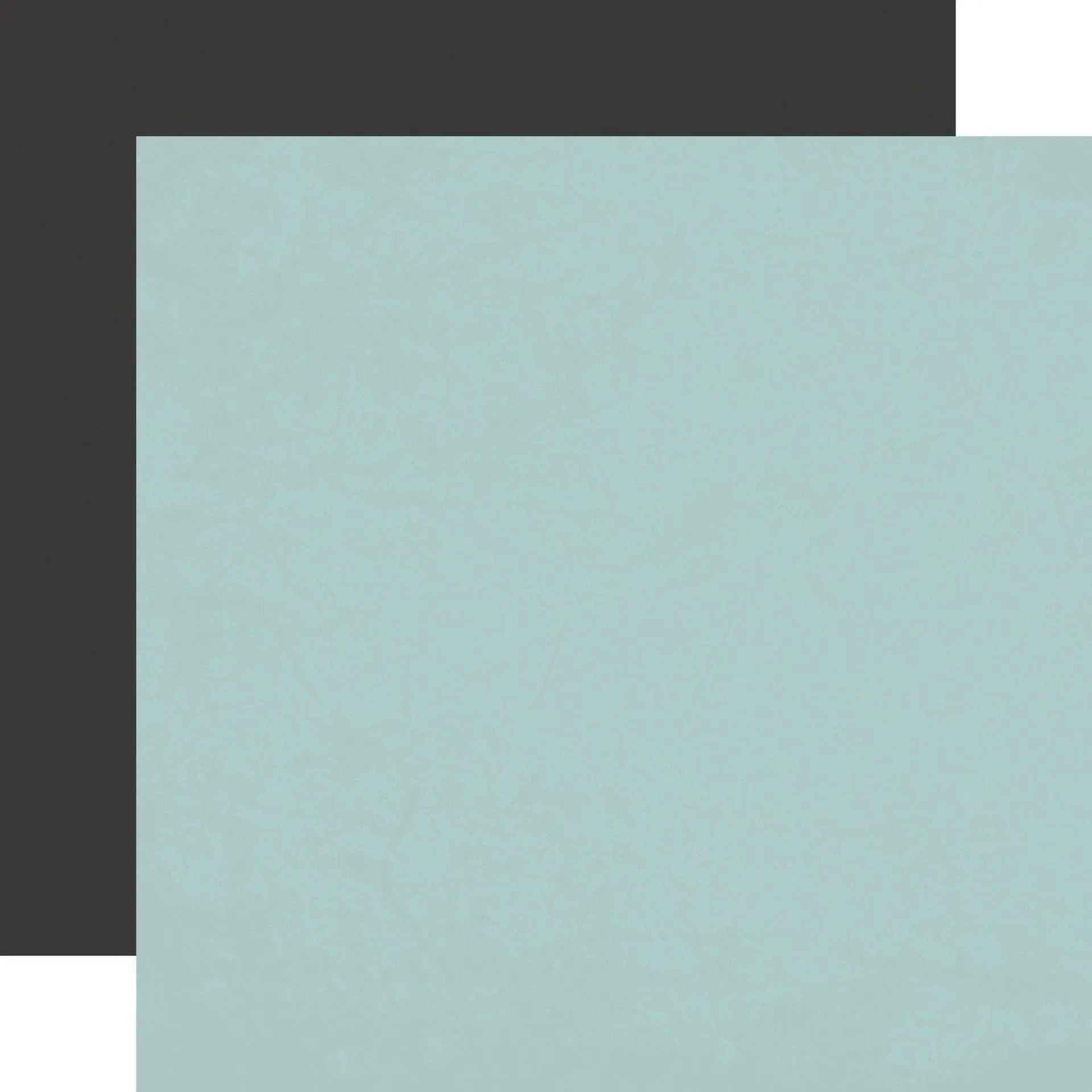 Carta Bella - Back To School - 12x12 Single Sheet - Coordinating Solids - Lt. Blue / Black