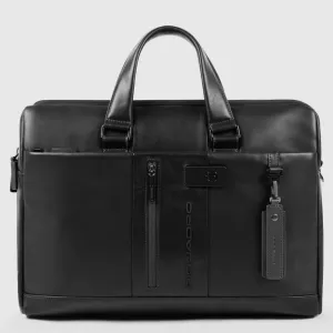 Cartella a 2 Manici Piquadro Urban Porta PC e iPad® 10,5'' Nero