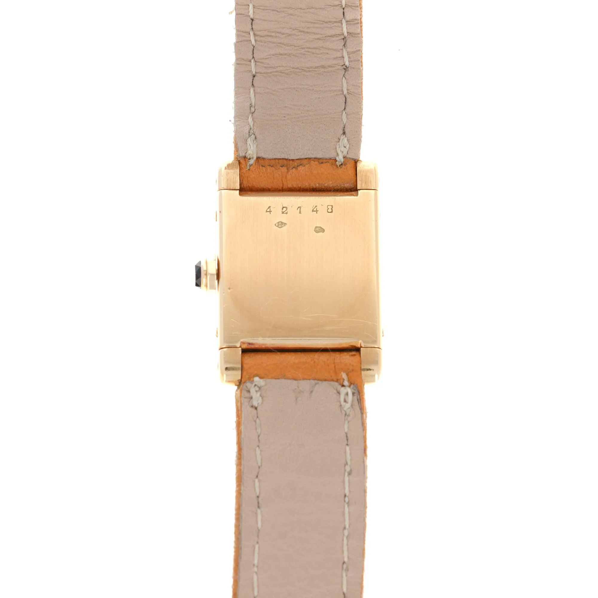 Cartier Yellow Gold Tank Normale Watch, Famously Popularized by Jackie Onassis