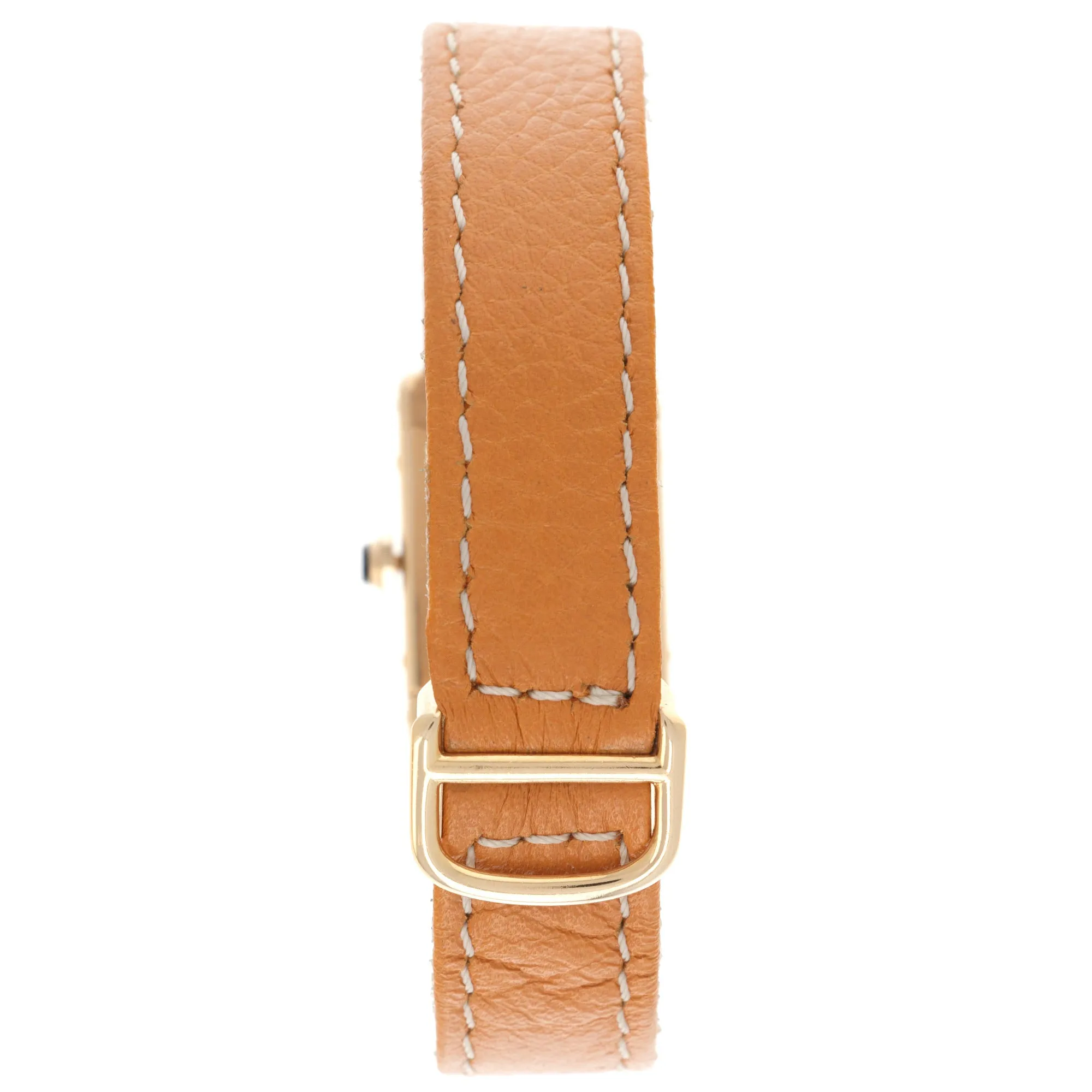 Cartier Yellow Gold Tank Normale Watch, Famously Popularized by Jackie Onassis