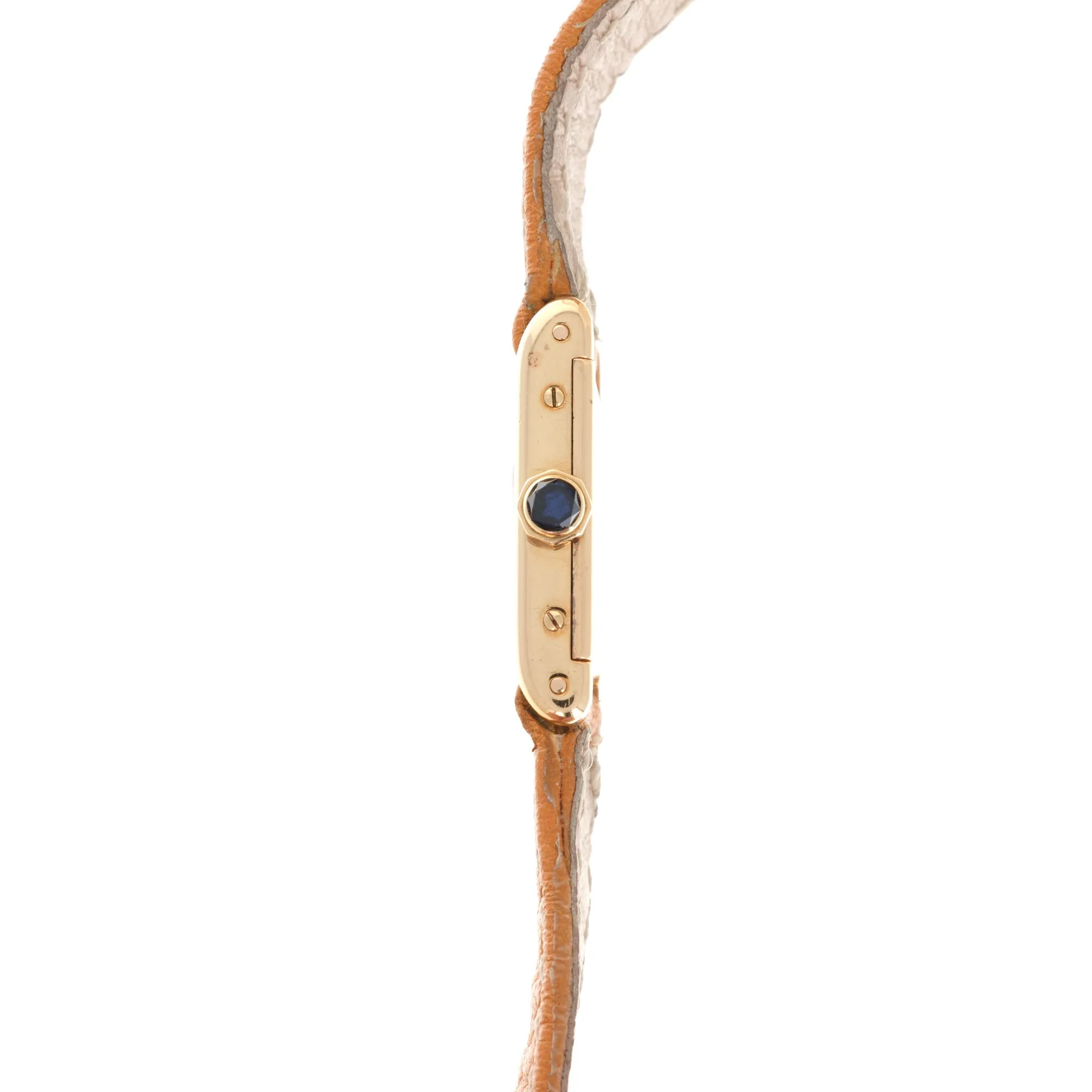 Cartier Yellow Gold Tank Normale Watch, Famously Popularized by Jackie Onassis