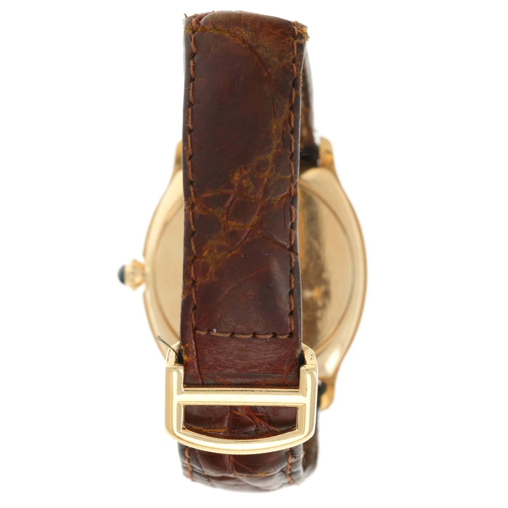 Cartier Yellow Gold Tortue Watch, Circa 1970s