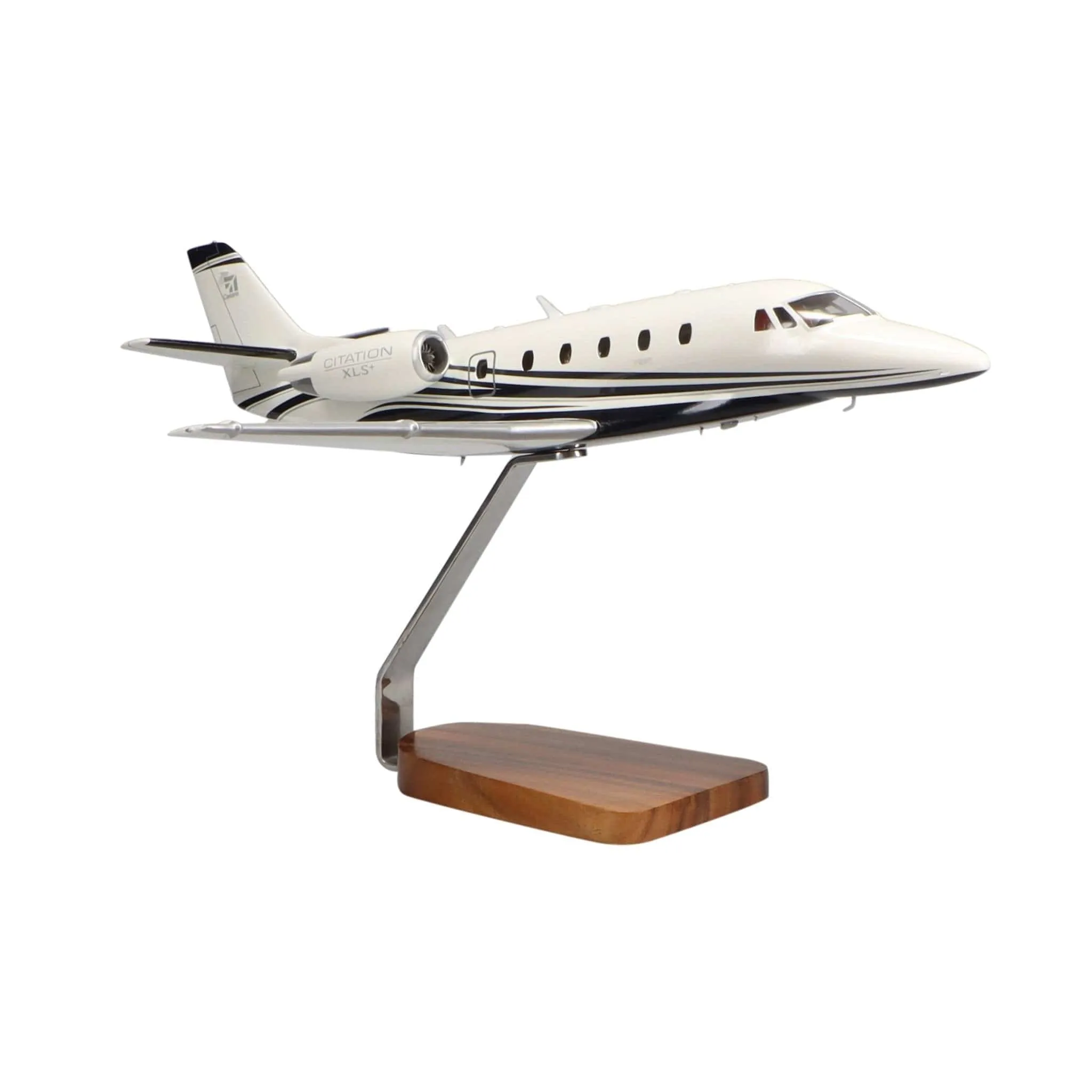 Cessna® Citation XLS  Clear Canopy Large Mahogany Model
