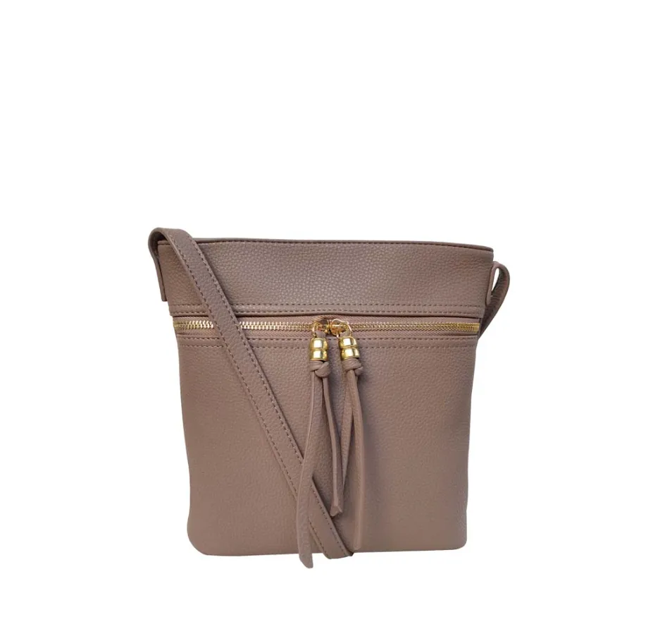 Charlotte Vegan Leather Messenger bag 6 colours
