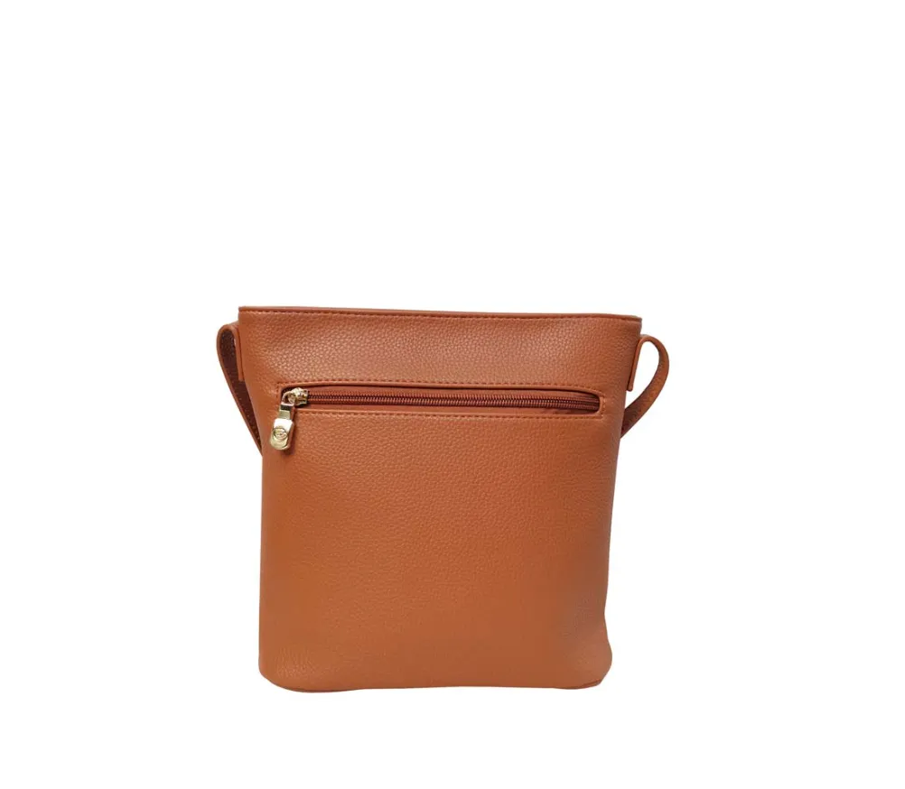 Charlotte Vegan Leather Messenger bag 6 colours