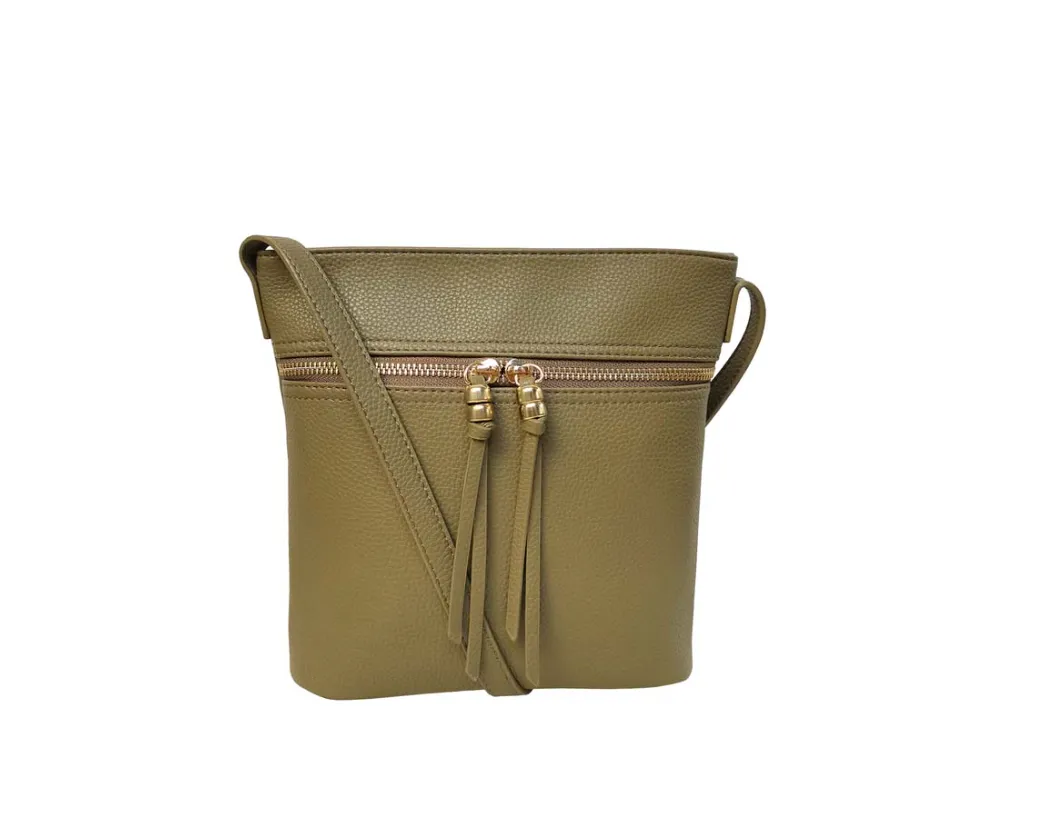 Charlotte Vegan Leather Messenger bag 6 colours