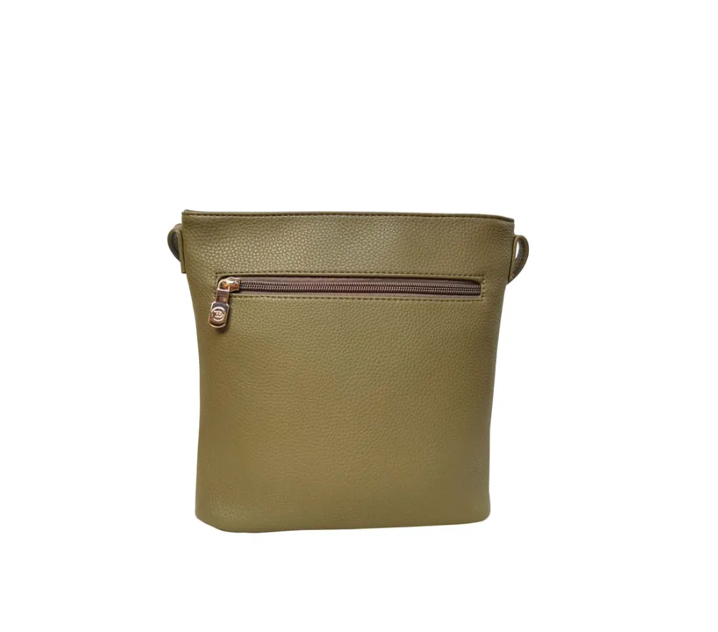 Charlotte Vegan Leather Messenger bag 6 colours