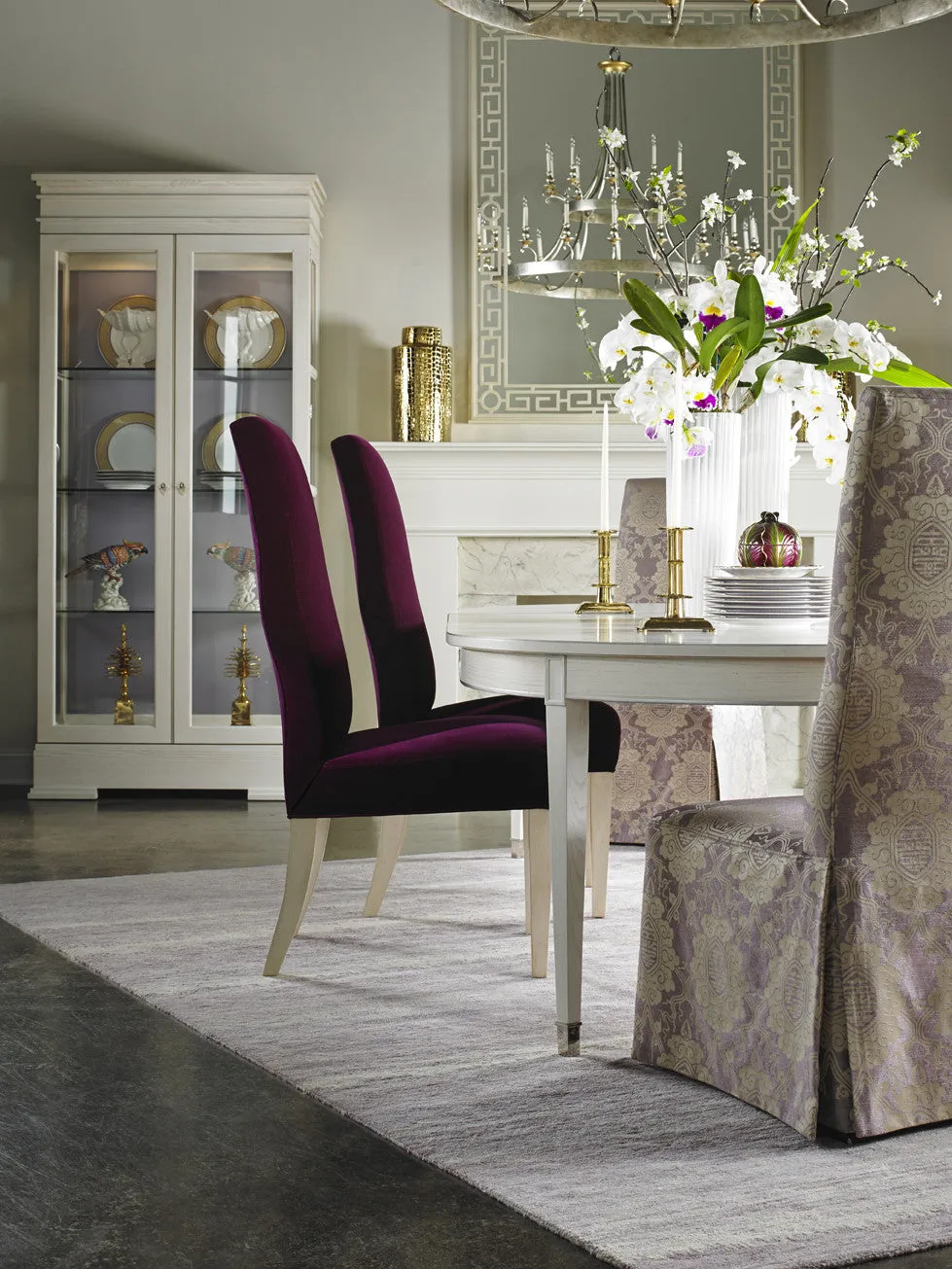 Clarkson Armless Chair - Lillian August