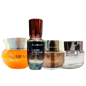 Combo 5 Mờ Nám Dưỡng Trắng Mịn Da Almonds 4 Món