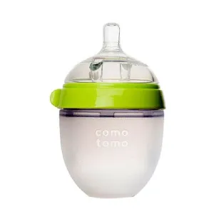 Comotomo™ 5oz Baby Bottle Green
