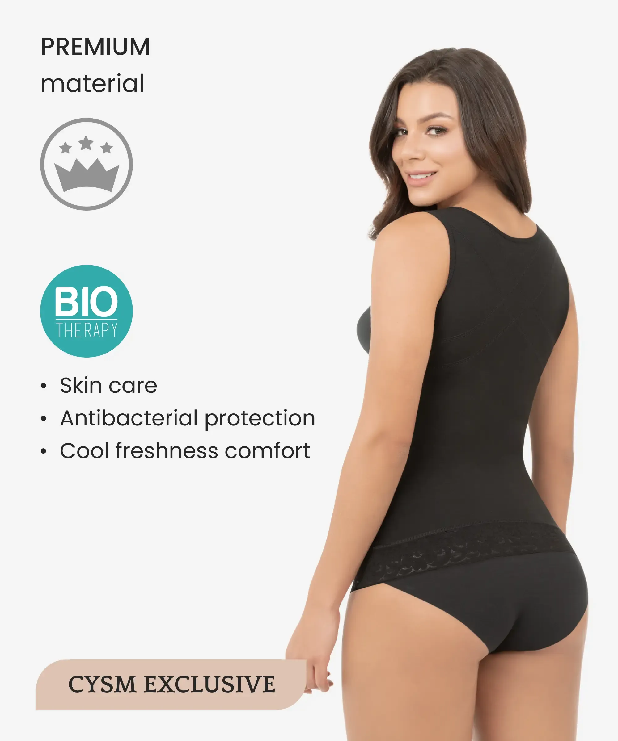 Compressive posture corrector vest - Style 427