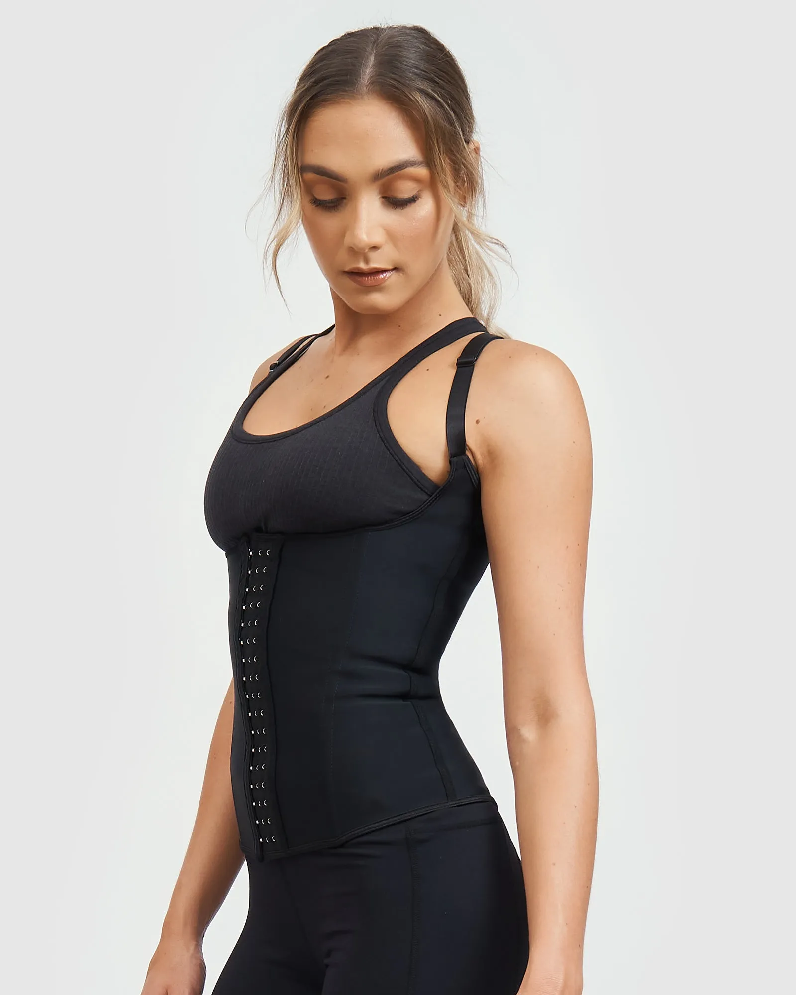 Core Trainer Vest With Adjustable Straps Black