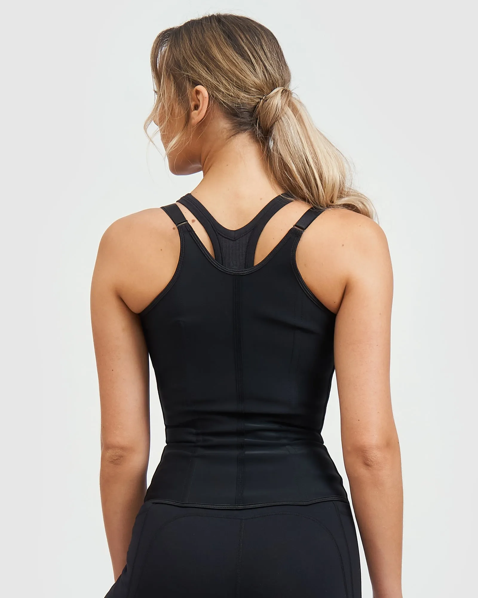 Core Trainer Vest With Adjustable Straps Black
