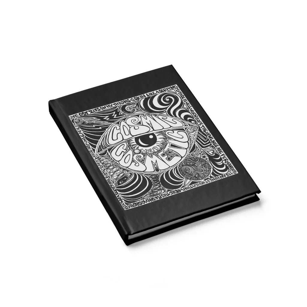 Cosmic Over Cosmetic Journal - Black and White