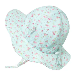 Cotton Floppy Hat- Retro Rose