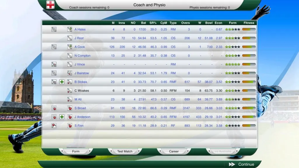 Cricket Captain 2016 (PC)