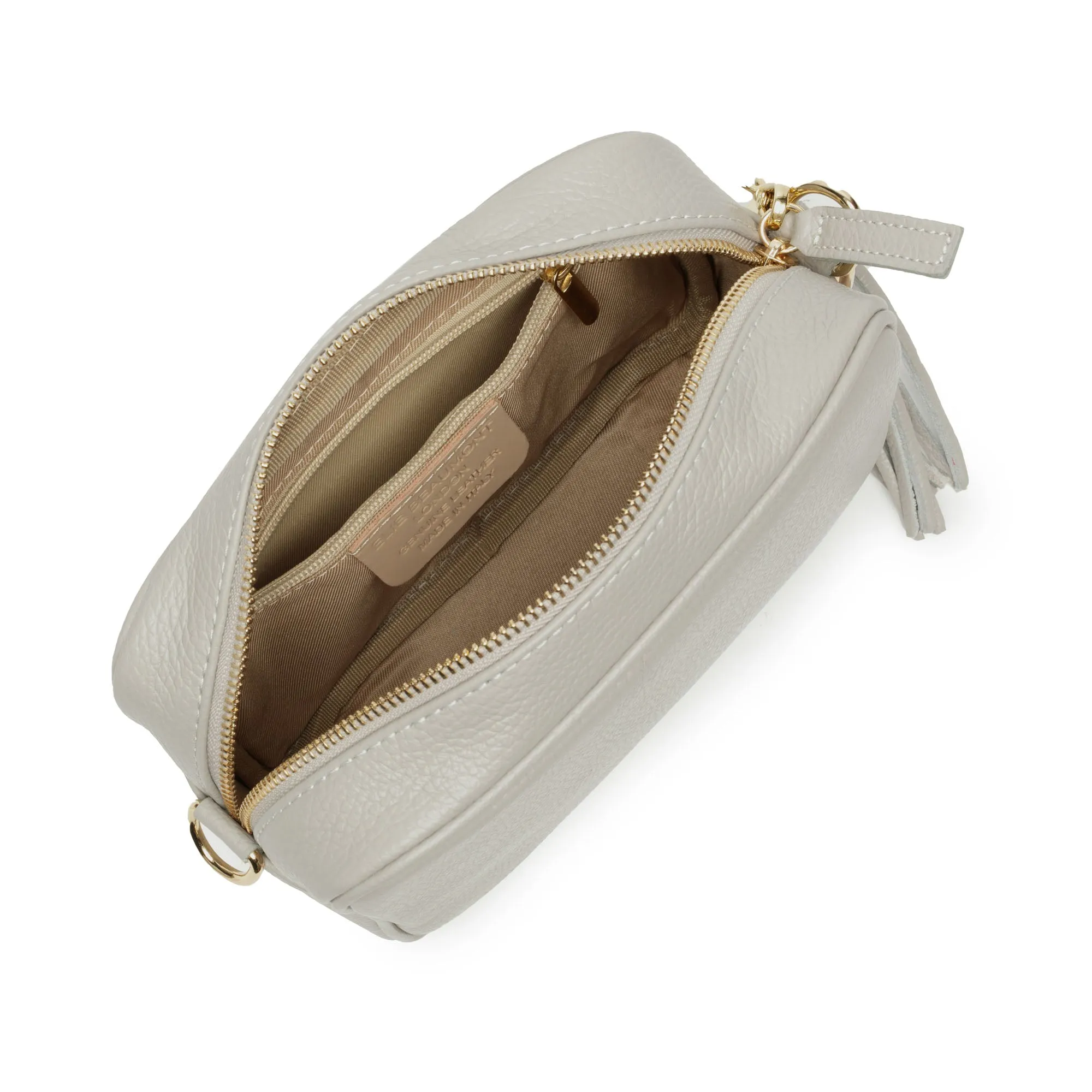 Crossbody Light Grey (Grey Abstract Strap)
