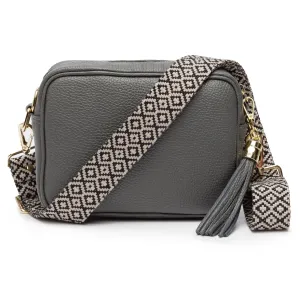 Crossbody Slate (Knitted Diamond Strap)