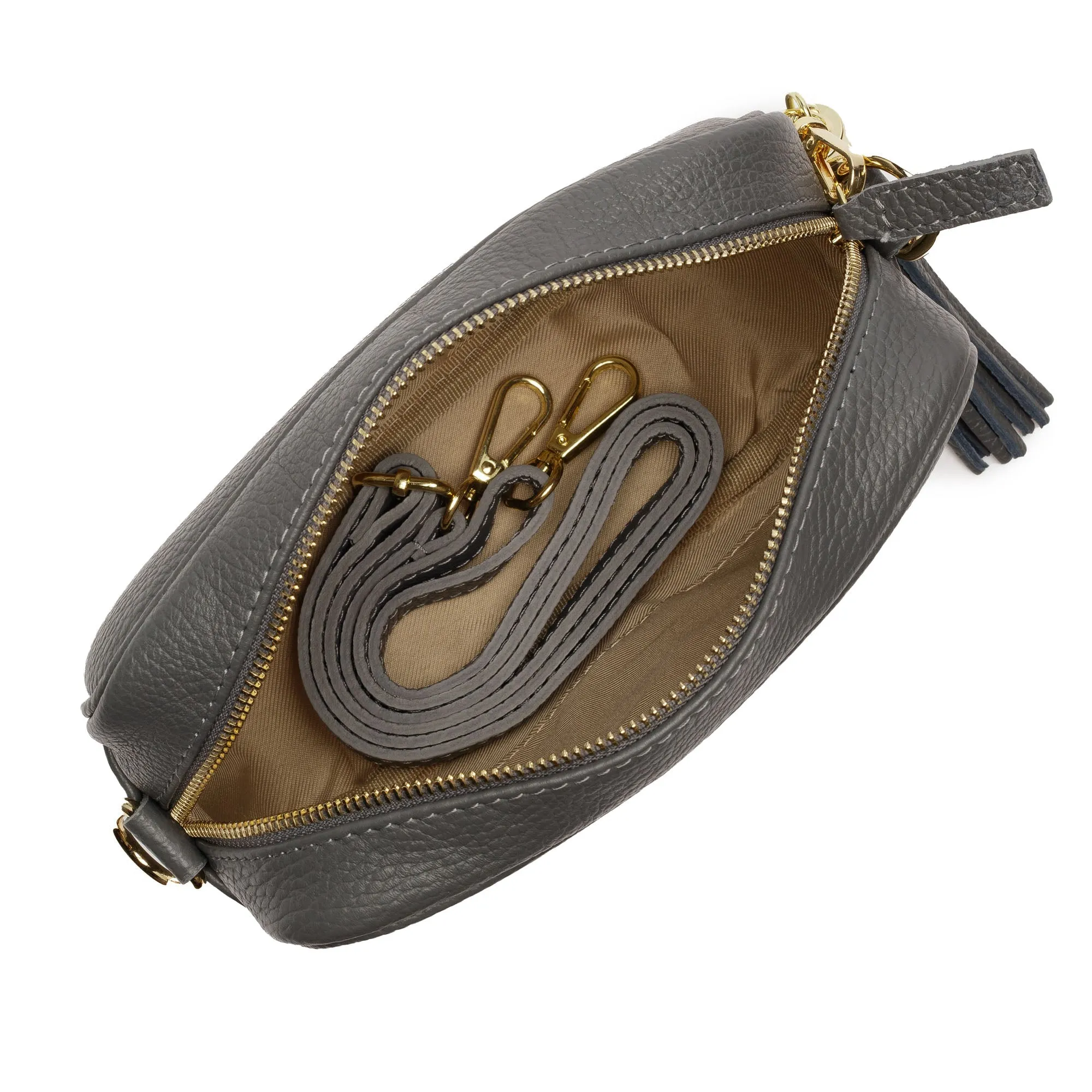 Crossbody Slate (Orange Aztec Strap)