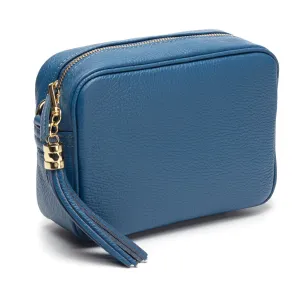 Crossbody Tassel Denim Blue