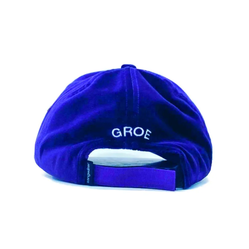 Daring to go Beyon Your Dreams Velvet Hat Blue