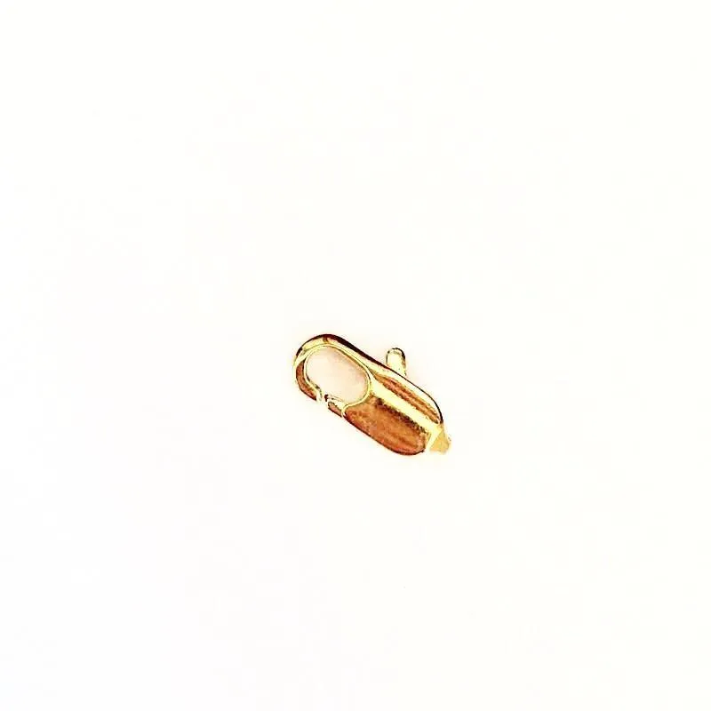 Dark Multi-Color Crystals in Gold Chain by the Inch (#976)