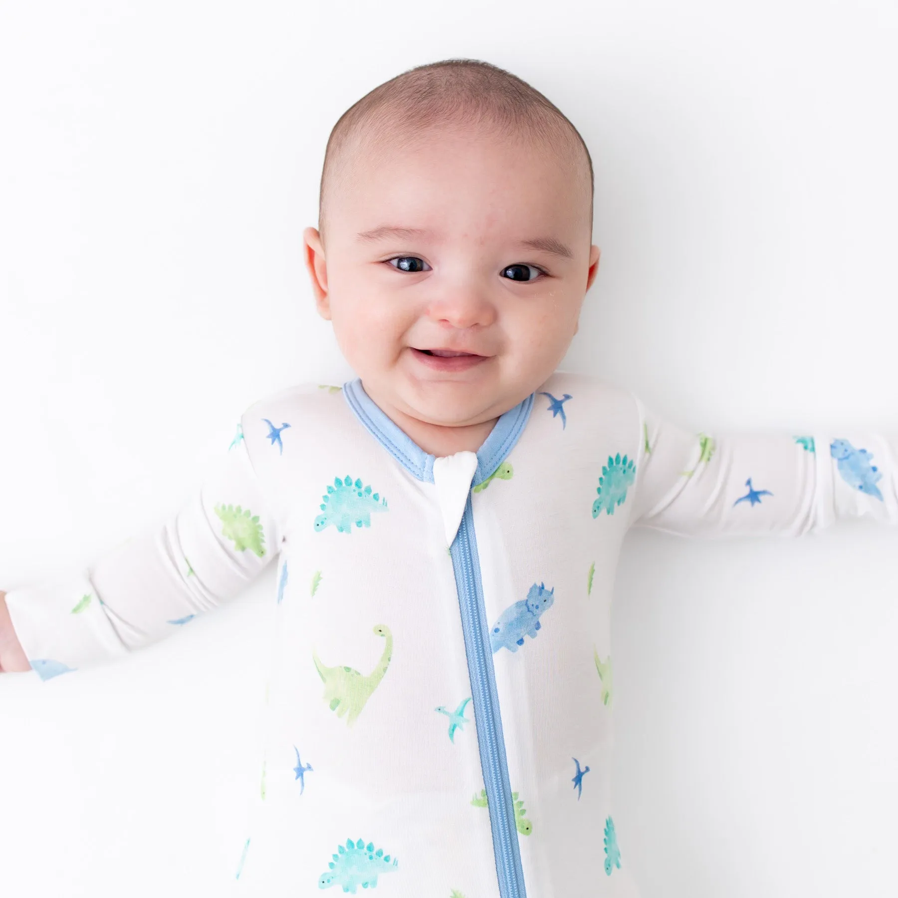 Dinosaur Zippered Footie