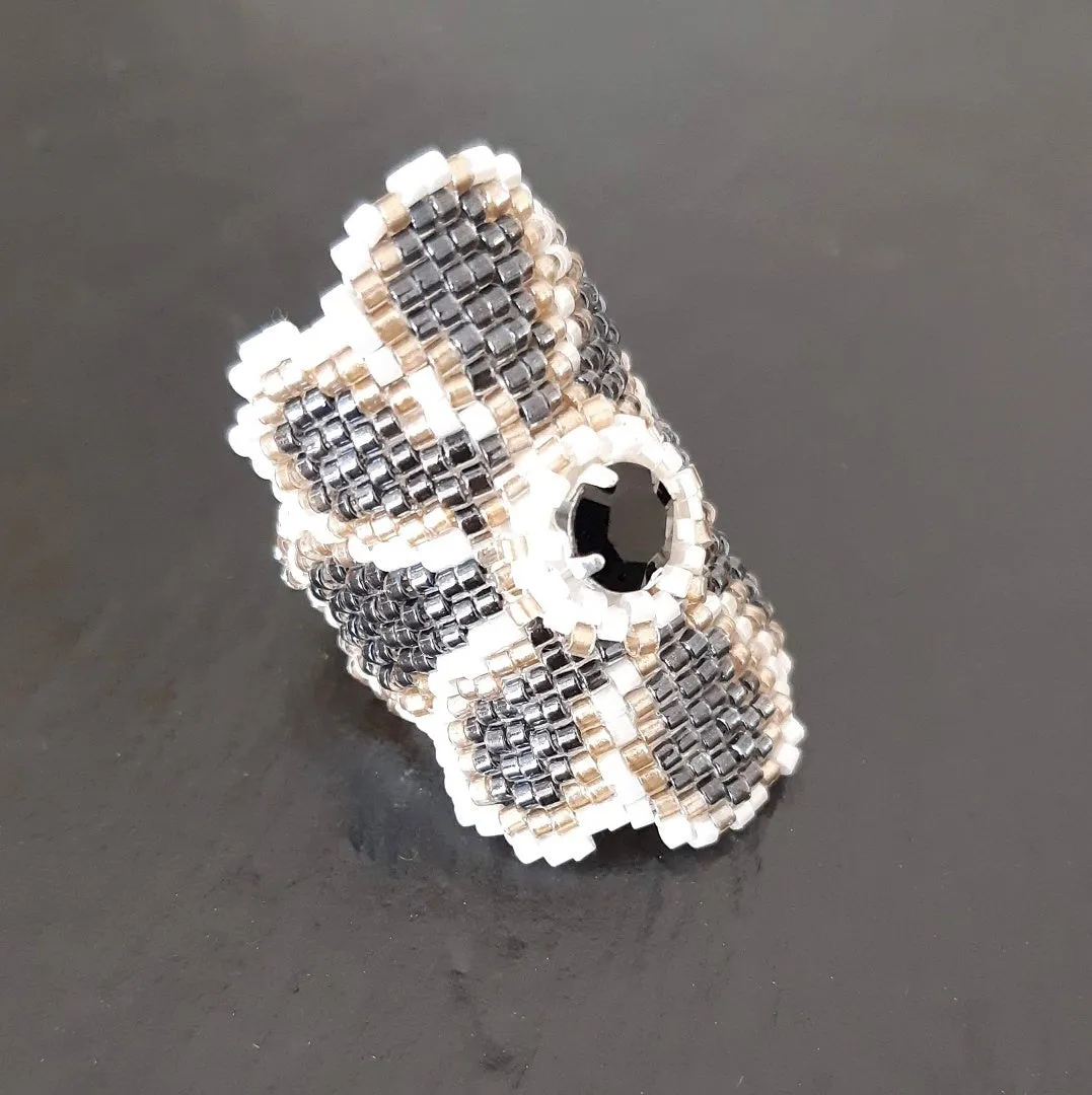 DIY Pattern - Bague Fleur UXMAL