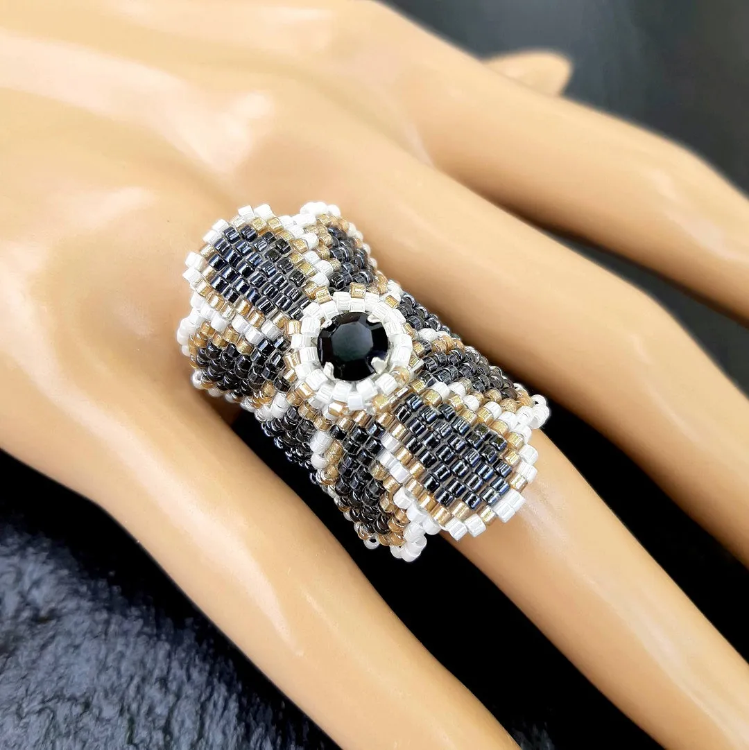 DIY Pattern - Bague Fleur UXMAL