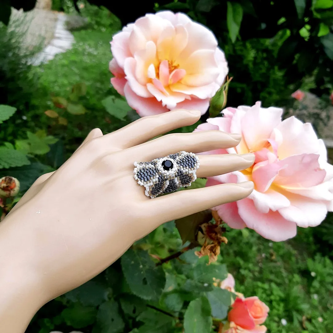 DIY Pattern - Bague Fleur UXMAL