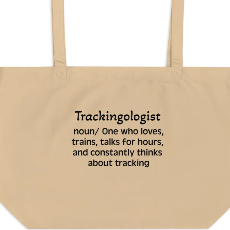 Dog Tracking "Trackingologist" Tote/Shopping Bags