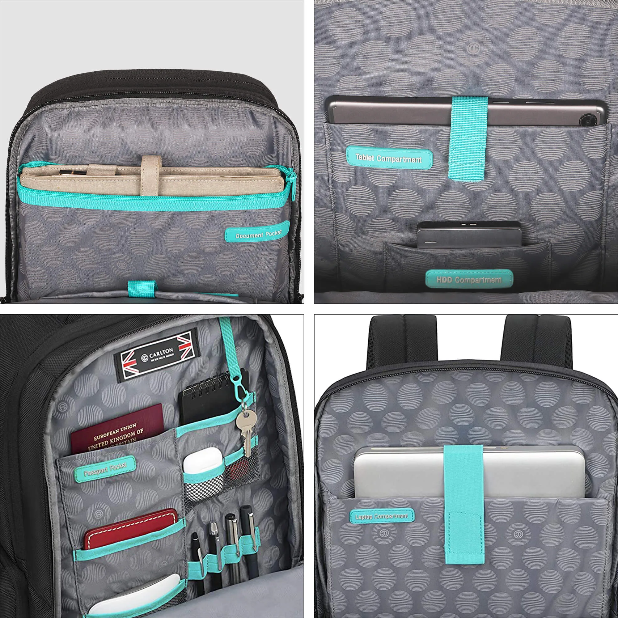 Dorset Laptop backpack