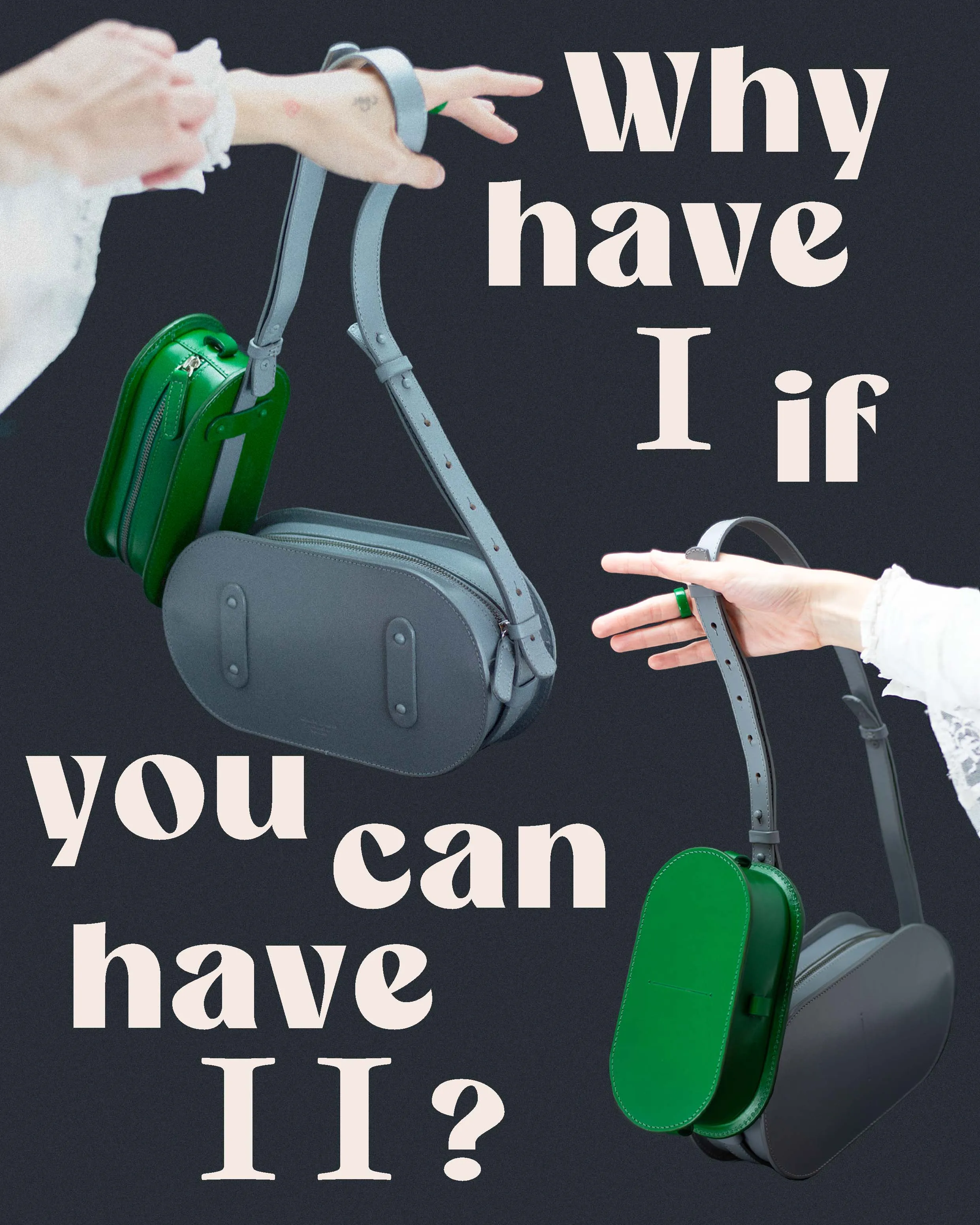Double - Cleo   Cleo Big (2 bags in 1)