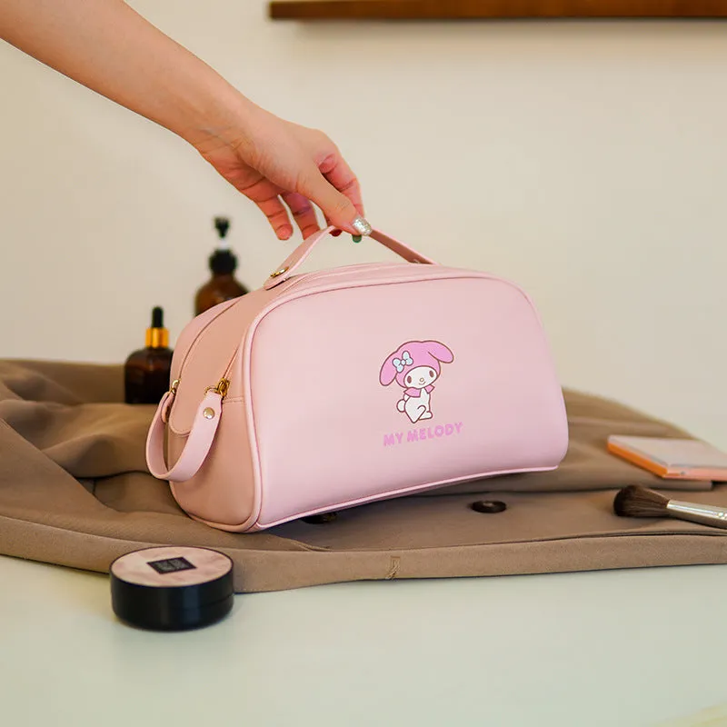 Double Zipper Portable Large Capacity Good-looking Bags