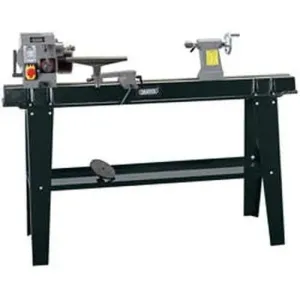 Draper Variable Speed Wood Lathe With Digital Display, 750W Dr-60990