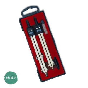 DRAWING ACCESSORY- Compass - Metal Compass & Divider set