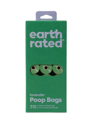 Earth Rated Lavender Scented Refill Rolls 315 Poop Bags