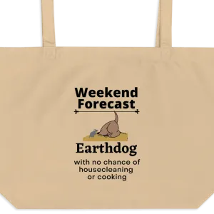 Earthdog Weekend Forecast X-Large Tote/ Shopping Bags