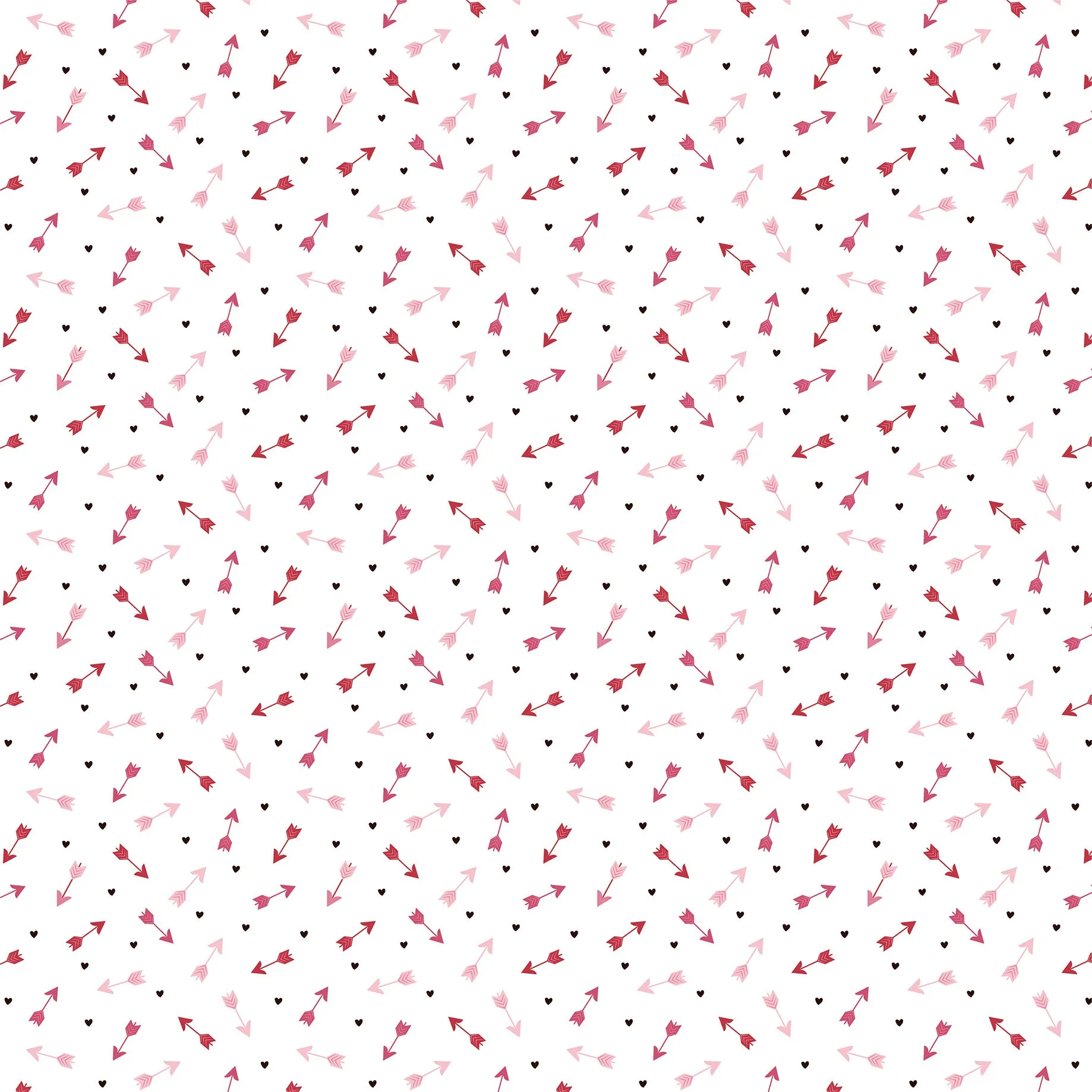 Echo Park - Valentine's Day - 12x12 Single Sheet / Cupid's Arrows