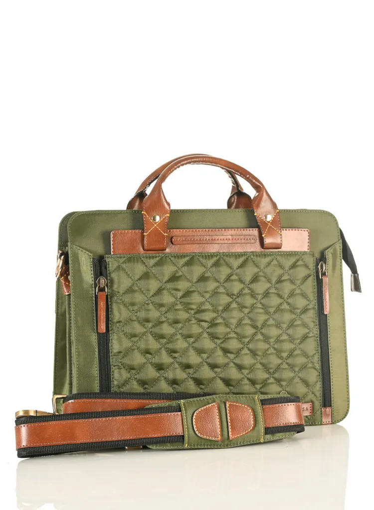 Ecru Laptop Bag