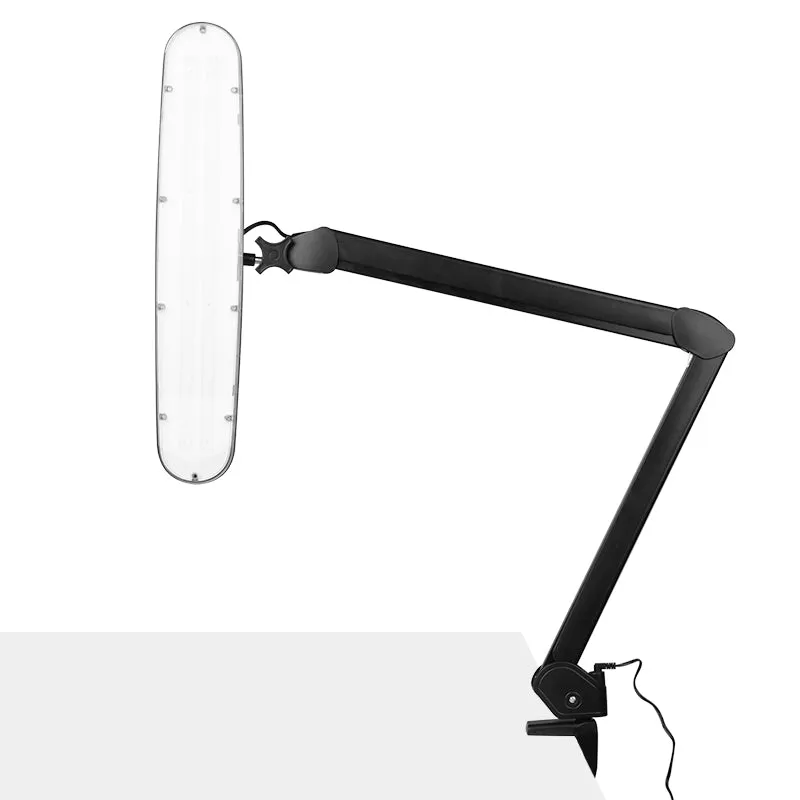 Elegante LED workshop lamp 801 l with a vice reg. black light intensity