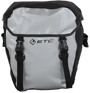 ETC Unisex Bag Waterproof Pannier Silver