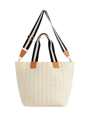 Ezra Travel Tote Ivory